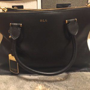 Ralph Lauren Newberry Double Zip Satchel